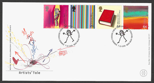 Great  Britain FDC - Artists Tale, 1999 - GGG00248