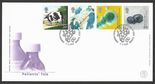 Great  Britain FDC - Patient's Tale, 1999 - GGG00251