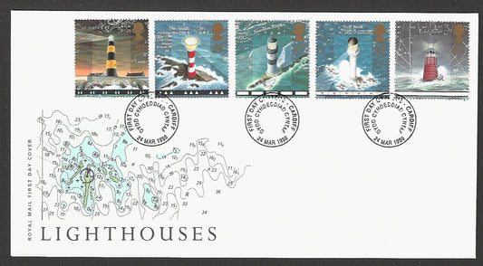 Great  Britain FDC - Light Houses, 1998 - GGG00262