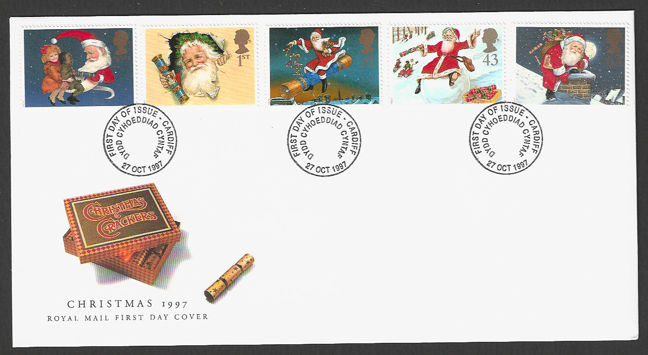 Great  Britain FDC - Christmas Santa, 1997 - GGG00264