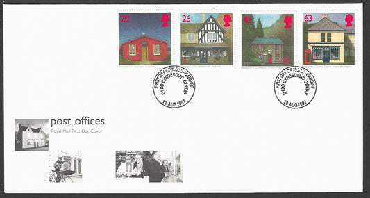 Great  Britain FDC - Post Offices, 1997 - GGG00265