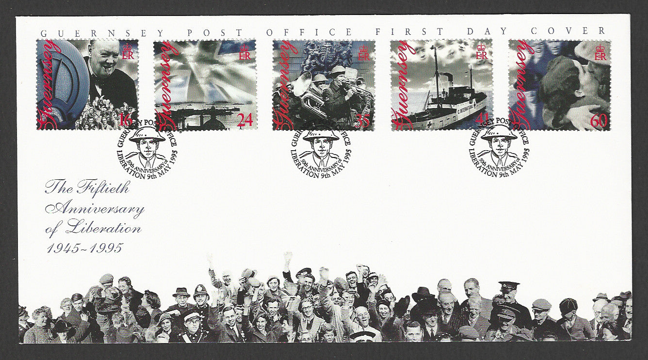 Great  Britain FDC - The Fiftieth Anniversary of Liberation, 1995 - GGG00270