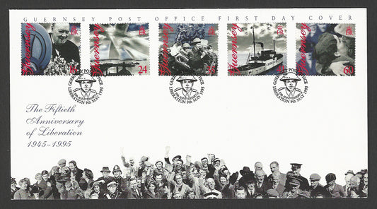 Great  Britain FDC - The Fiftieth Anniversary of Liberation, 1995 - GGG00270