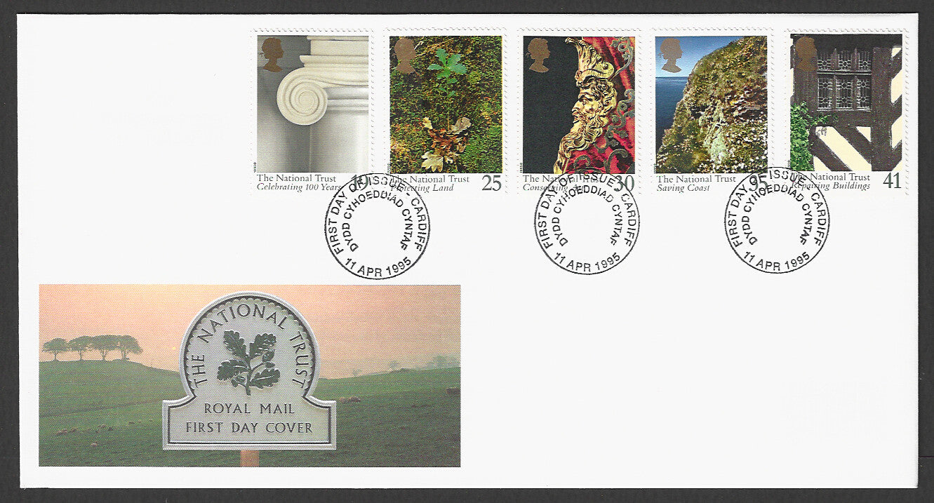 Great  Britain FDC - The National Trust, 1995 - GGG00281