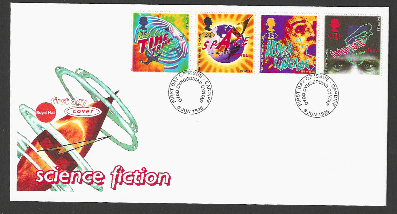 Great  Britain FDC - Science Fiction, 1995 - GGG00282