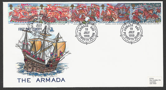 Great  Britain FDC - The Armada Plymouth Devon, 1988 - GGG00287