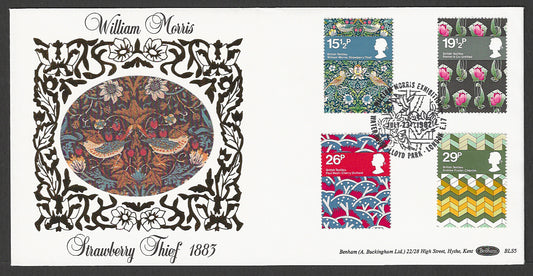 Great  Britain FDC - Great Britain Silk Catchet Benham Cover, 1982 - GGG00302