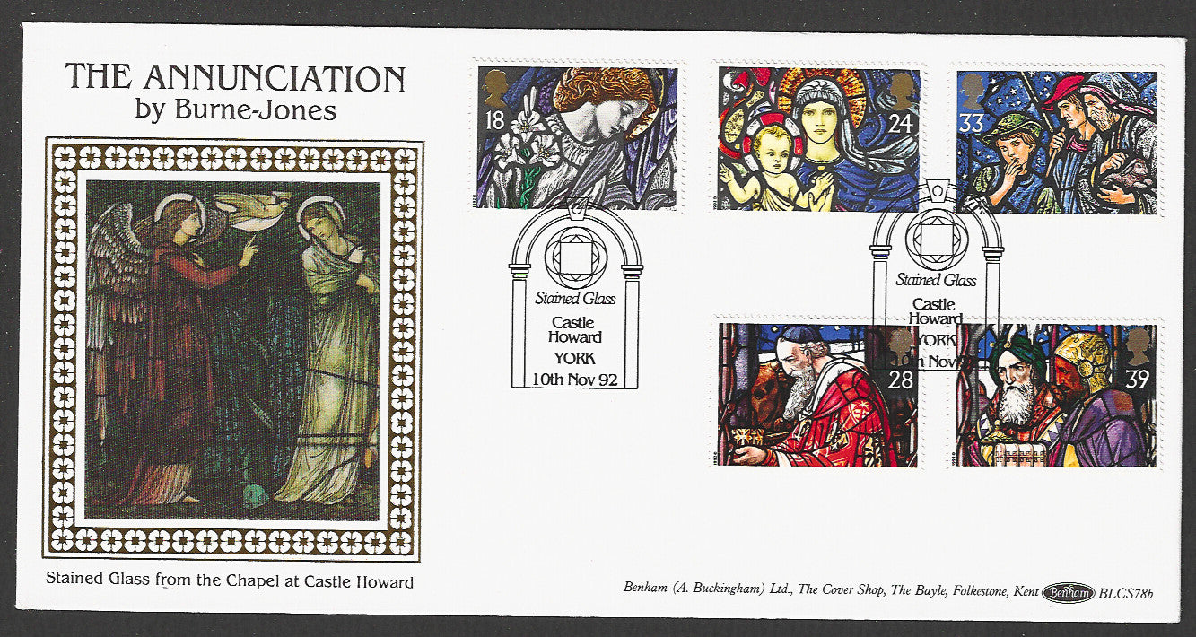 Great  Britain FDC - The Annunciation By Burne Jones, 1992 - GGG00304
