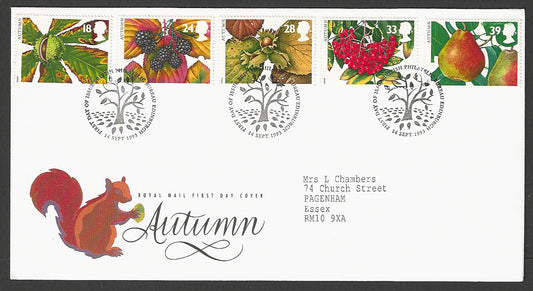 Great  Britain FDC - Autumn Royal Mail, 1993 - GGG00332