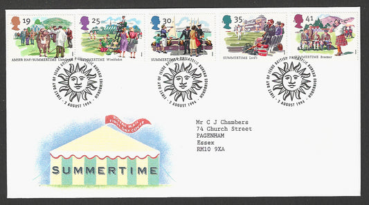 Great  Britain FDC - Summer Time, 1994 - GGG00337