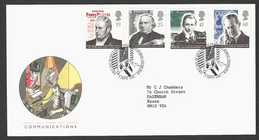 Great  Britain FDC - Communications, 1995 - GGG00341