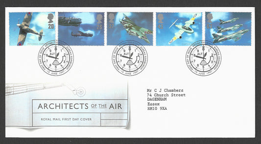 Great  Britain FDC - Architects of the Air, 1997 - GGG00348