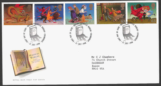 Great  Britain FDC - Magical Worlds, 1998 - GGG00353