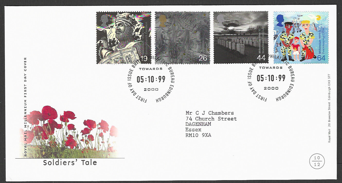 Great  Britain FDC - Soldiers Tale, 2000 - GGG00377