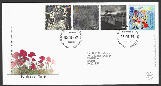 Great  Britain FDC - Soldiers Tale, 2000 - GGG00377