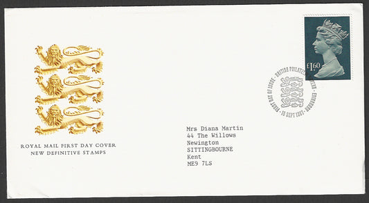 Great  Britain FDC - New Definitive Stamp Royal Mail, 1986 - GGG00392