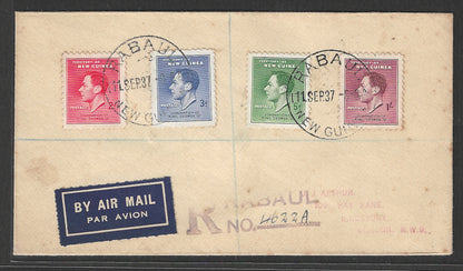 New Guine Stamps - Coronation of King George VI set , 1937 - GGG00424