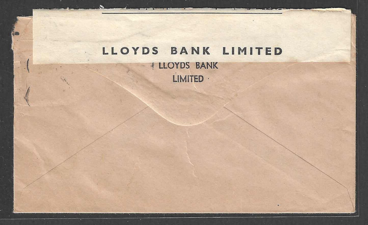 Great Britain Postally used Paper Economy Cover with Bell Cancellation, 1947 - GGG00426