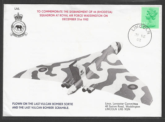 Royal Air Force Waddington Flown on the Last Vulcan , 1982 - GGG00453