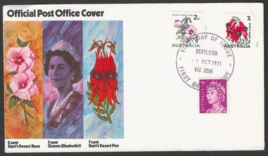 Australia FDC - Definitive , 1971 - GGG00572