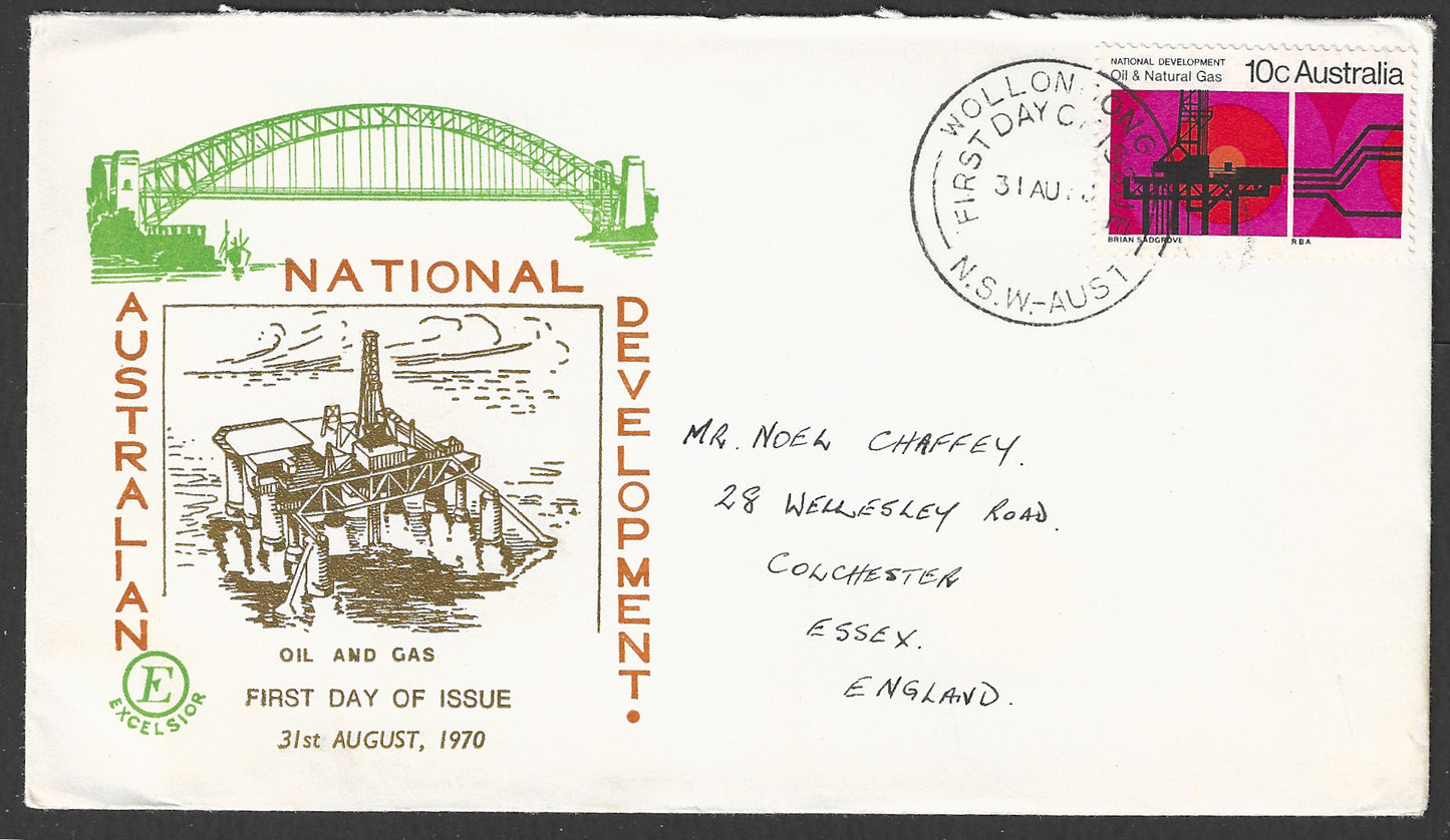 Australia FDC - National Development , 1970 - GGG00635
