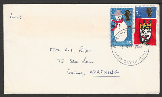 Great Britain - Cover - Postally used , 1966- GGG00825