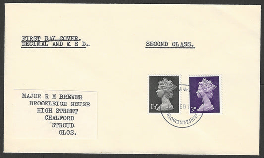 Great Britain - Cover - FDC - Decimal , 1971 - GGG00828