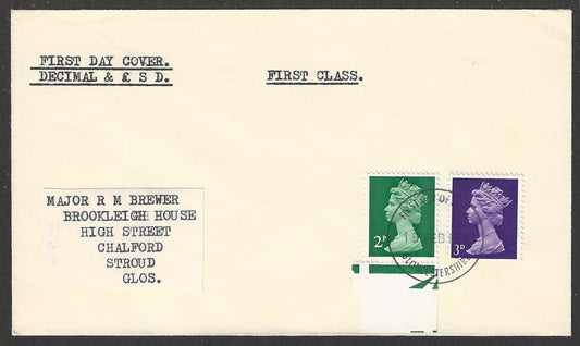 Great Britain - Cover - FDC - Decimal , 1971 - GGG00834