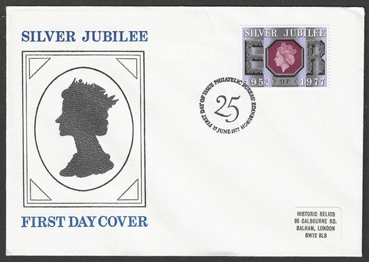 Great Britain stamps - FDC - Silver Jubilee, 1977 - GGG00889