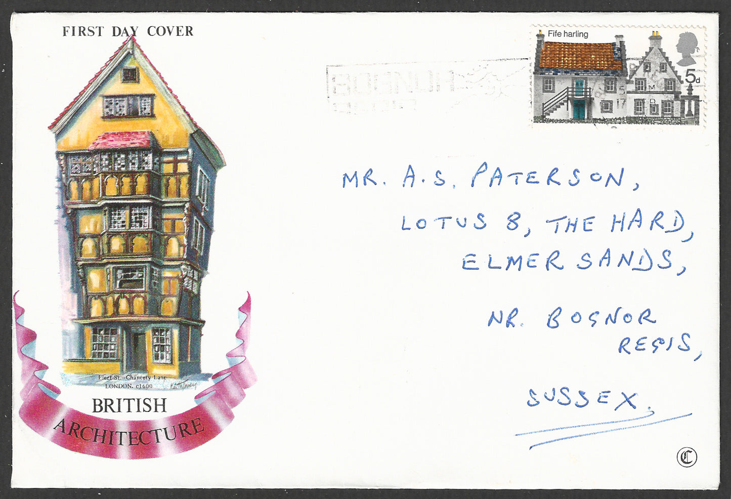 Great Britain stamps - FDC - British Architecture - GGG00915