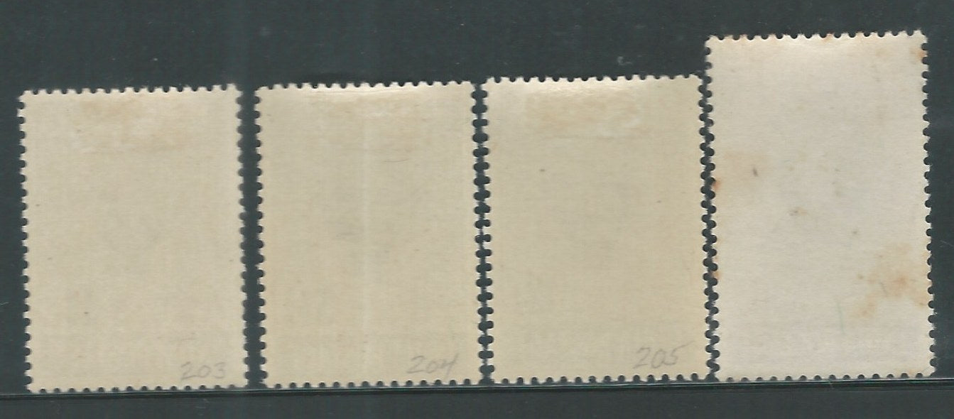 India stamps 1 st Anniversary of Independence Complete set up to 10 Rs. Mahatma Gandhi , Mounted Mint , Rare, 1948  - MSR1887