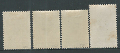 India stamps 1 st Anniversary of Independence Complete set up to 10 Rs. Mahatma Gandhi , Mounted Mint , Rare, 1948  - MSR1887
