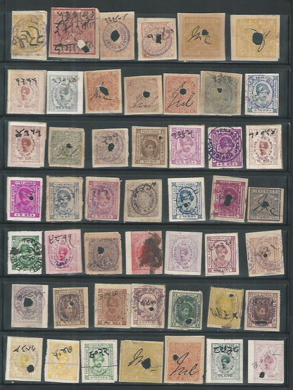 Indian State Fiscal / receipts Kishangarh State almost 100 different , Very Very rare to find. As Per scan  - MSR2399