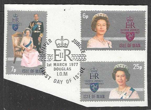 Great Britain Stamps, Used On Piece Complete Set - VVV00693