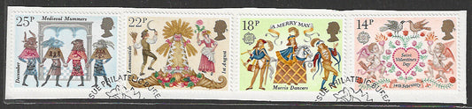 Great Britian Stamps Complete set On Paper removed from FDC - VVV00725