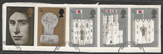 Great Britian Stamps Complete set On Paper removed from FDC - VVV00726