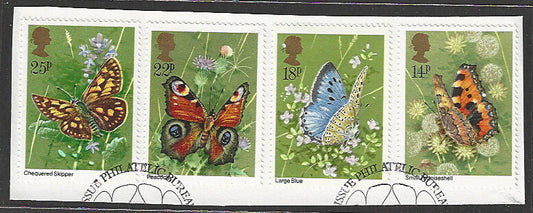 Great Britian Stamps Complete set On Paper removed from FDC - VVV00729