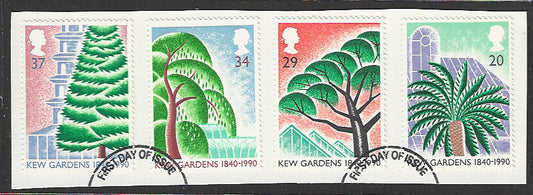 Great Britian Stamps Complete set On Paper removed from FDC - VVV00734