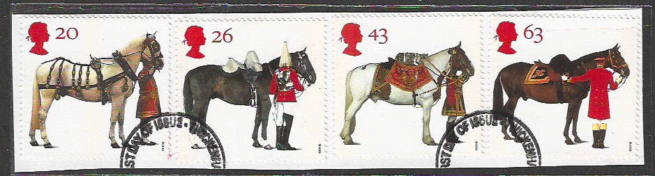 Great Britian Stamps Complete set On Paper removed from FDC - VVV00745