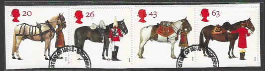 Great Britian Stamps Complete set On Paper removed from FDC - VVV00745
