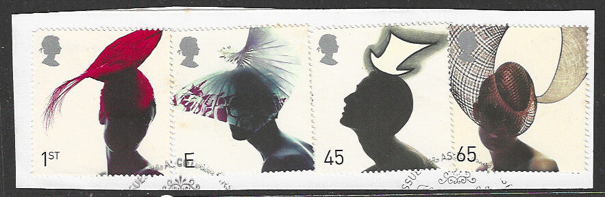 Great Britian Stamps Complete set On Paper removed from FDC - VVV00748
