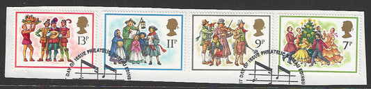 Great Britian Stamps Complete set On Paper removed from FDC - VVV00753