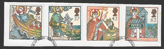 Great Britian Stamps Complete set On Paper removed from FDC - VVV00756