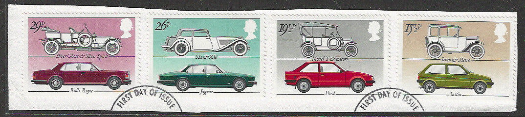 Great Britian Stamps Complete set On Paper removed from FDC - VVV00758