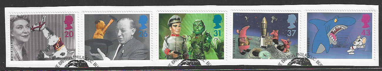 Great Britian Stamps Complete set On Paper removed from FDC - VVV00779