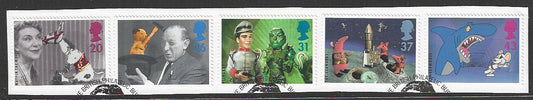 Great Britian Stamps Complete set On Paper removed from FDC - VVV00779