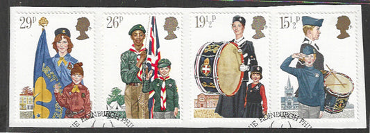 Great Britian Stamps Complete set On Paper removed from FDC - VVV00801