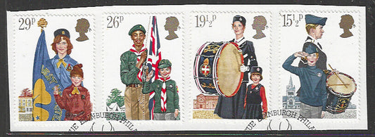 Great Britian Stamps Complete set On Paper removed from FDC - VVV00802