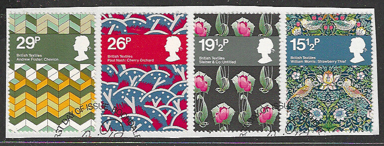 Great Britian Stamps Complete set On Paper removed from FDC - VVV00809