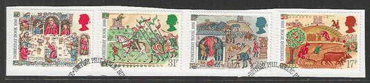 Great Britian Stamps Complete set On Paper removed from FDC - VVV00860